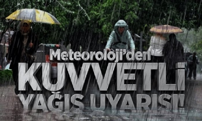 Meteoroloji Sarı Kodla Uyardı