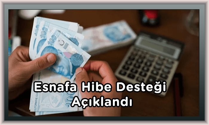 Esnafa Nefes Aldıracak Destek