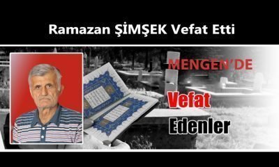 Ramazan ŞİMŞEK Vefat Etti