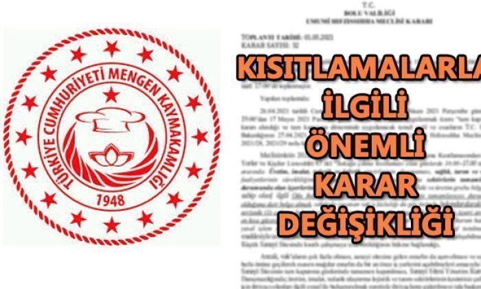 Mengen Kaymakamlığı Duyurdu: Sanayi Sitesindeki İşyerleri 17 Mayıs’a Kadar Kapatıldı