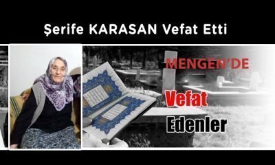 Şerife KARASAN Vefat Etti