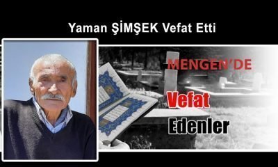 Yaman ŞİMŞEK Vefat Etti