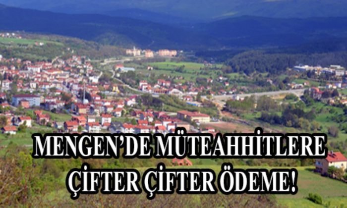 TOKİ’den Mengen’de müteahhitlere çifte ödeme!