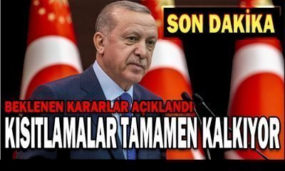 1 Temmuz’dan Sonra Kısıtlamalar Kalkıyor