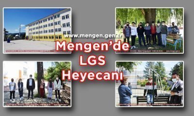 Mengen’de LGS Sınavı Yapıldı