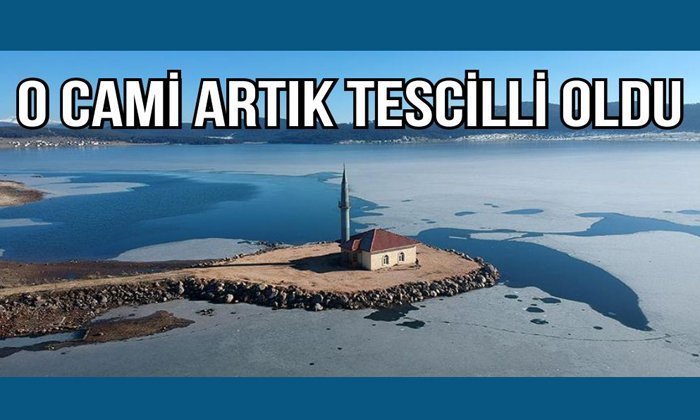 Seben Gölü camisi tescil edildi