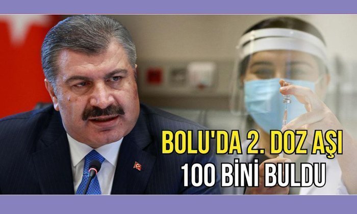 Bolu Nüfusunun 3’te Biri Çift Doz Aşılı