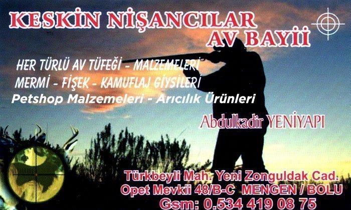 Keskin Nişancılar Av Bayii