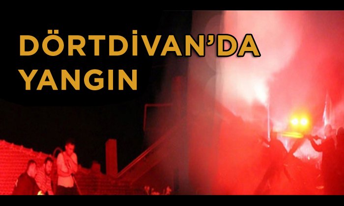 Ahır ve Samanlık Alev Alev