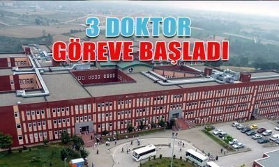 BOLU’DA 3 DOKTOR GÖREVE BAŞLADI