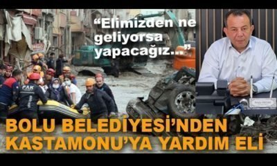 BOLU BELEDİYESİ’NDEN KASTAMONU’YA YARDIM ELİ