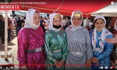 4. Mengen Yöresel Giyim Şenliği Röportajları