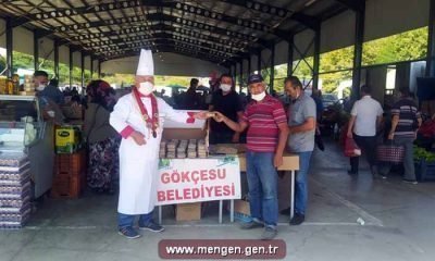 Gökçesu’da Aşure Dağıtıldı