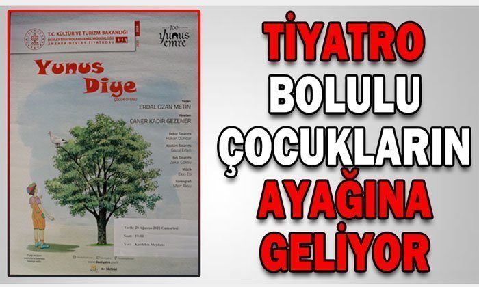 Tiyatro Bolulu Çocukların Ayağına Geliyor