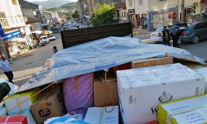 Mengen’den Manavgat’taki Mağdurlara Yardım Eli