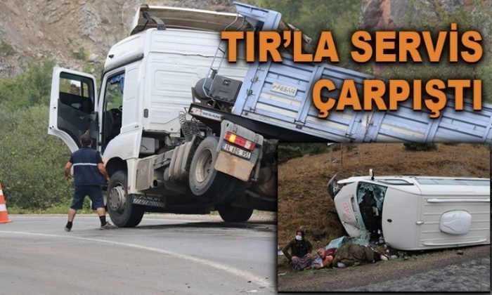 Mengen’de Feci Kaza: 13 Yaralı