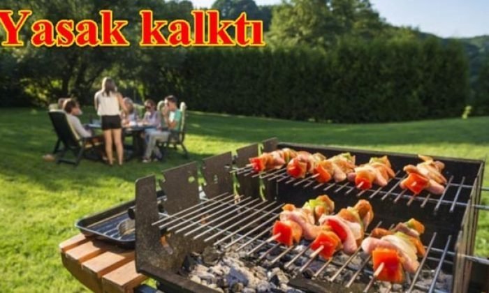 Mesire alanlarındaki piknik yasağı kalktı