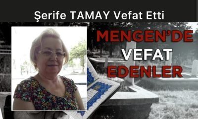 Şerife TAMAY Vefat Etti