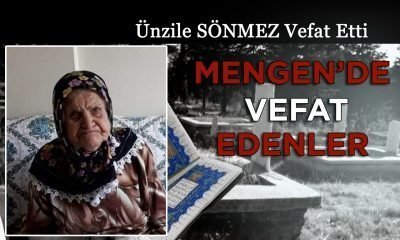 Ünzile SÖNMEZ Vefat Etti