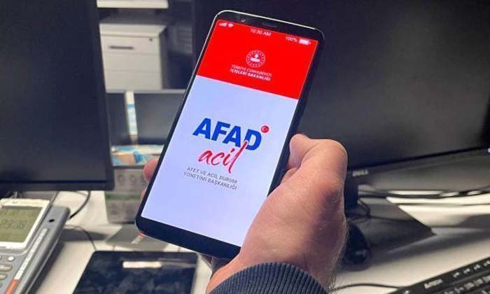 ‘AFAD Acil’ Mobil Uygulaması Kullanıma Sunuldu