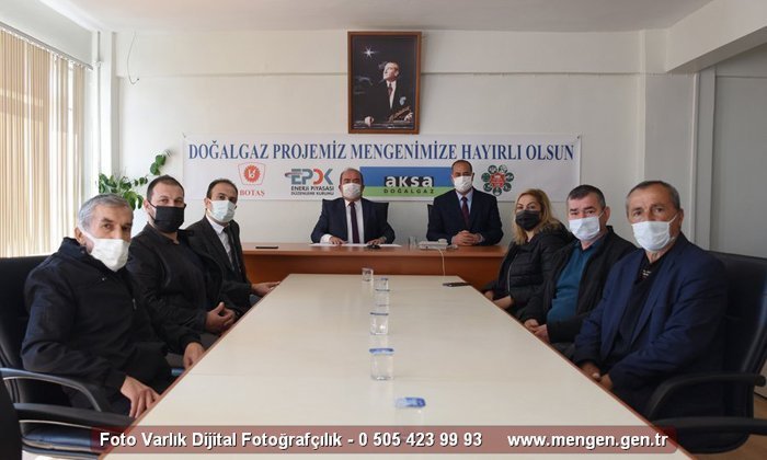 Mengen İçin Doğalgaza Onay Verildi