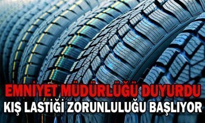 Kış Lastiği Zorunluluğu Başlıyor