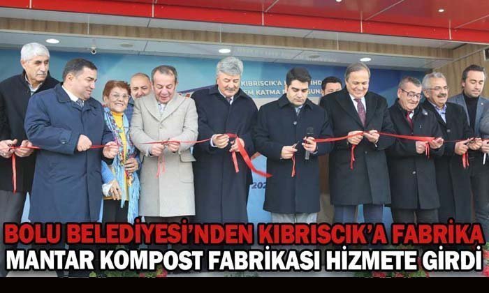 Bolu Belediyesi’nden Kıbrısçık’a Fabrika