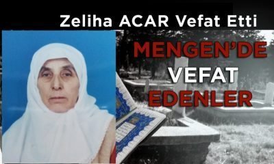 Zeliha ACAR Vefat Etti