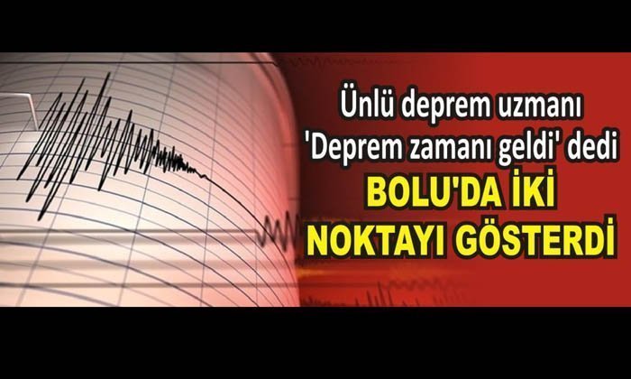 Deprem uzmanı bölgemizdeki tehlikeye dikkat çekti