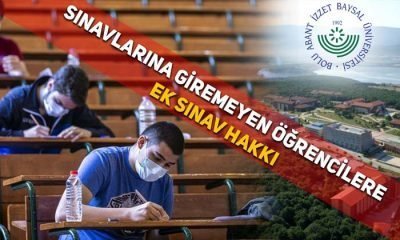 Öğrencilere Ek Sınav Hakkı
