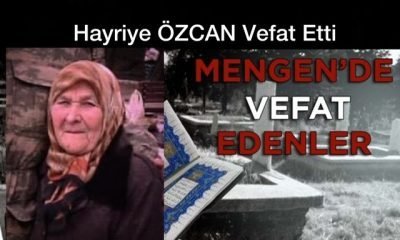 Hayriye ÖZCAN Vefat Etti