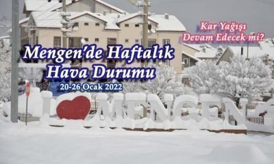 Mengen Haftalık Hava Durumu