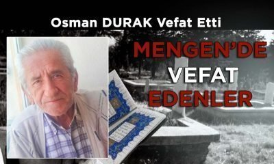 Osman DURAK Vefat Etti