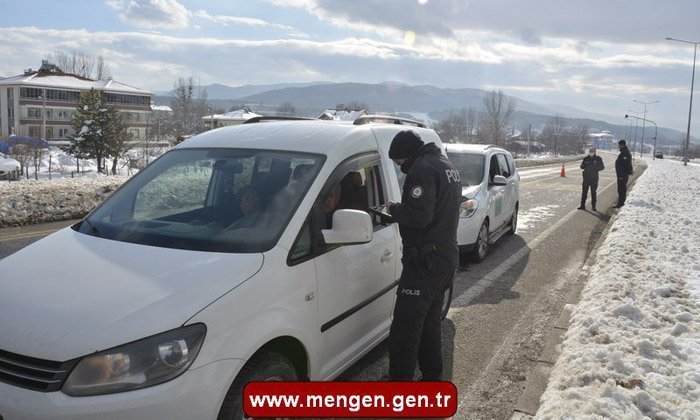 Mengen’de Huzur Güven Uygulaması Yapıldı