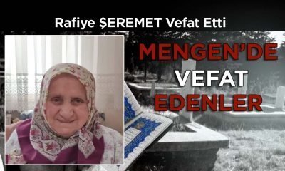 Rafiye ŞEREMET Vefat Etti