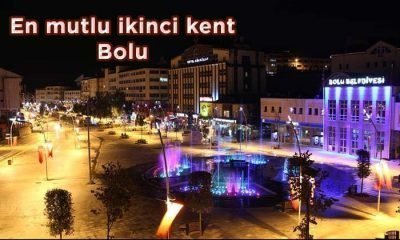 En mutlu ikinci kent Bolu