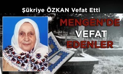 Şükriye ÖZKAN Vefat Etti