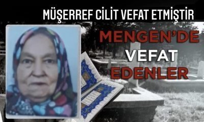 Müşerref CİLİT Vefat Etmiştir