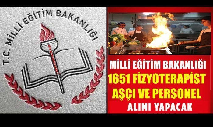 MEB çok sayıda aşçı alacak: Başvurular 21 Mart’ta