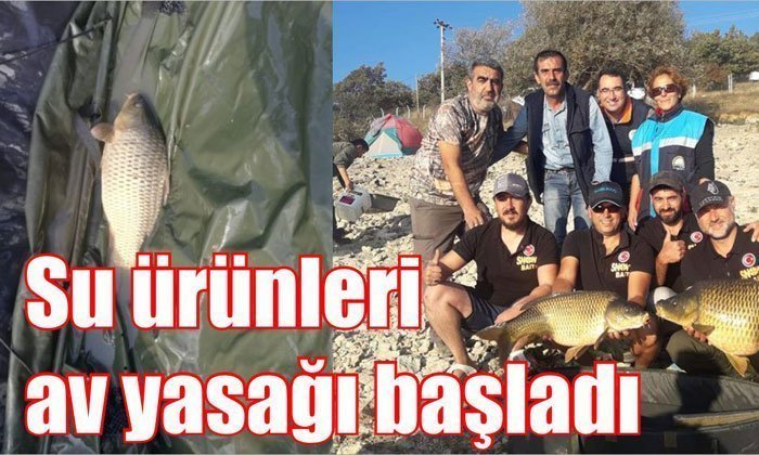 Bolu’da İç Sularda Yasak Dönem Başladı