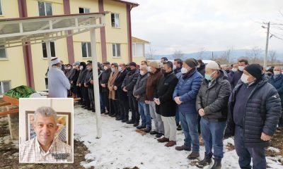 Mengen’in acı kaybı Kadısusuz Köyü Muhtarı Hasan Gündoar ebediyete uğurlandı