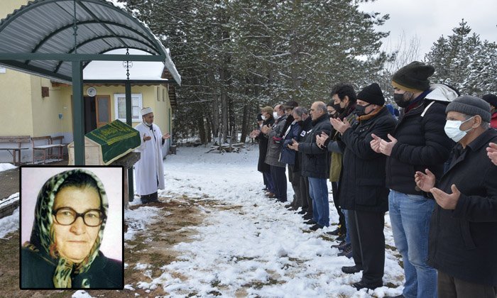 Kore Gazisi merhum Fevzi Bozkan’ın eşi Seher Bozkan ebediyete uğurlandı