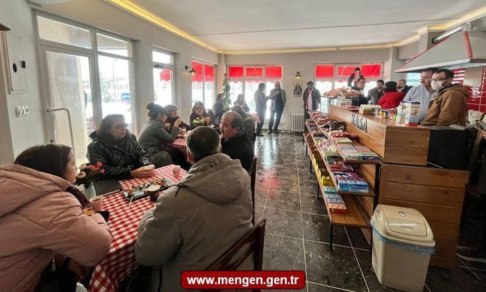 Mengen Terminal Cafe törenle açıldı