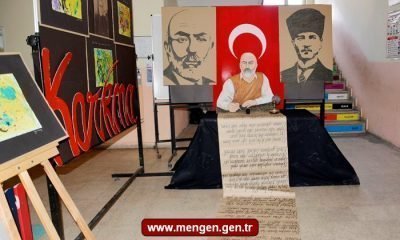 Mengen’de İstiklâl Marşı’nın Kabulü ve Mehmet Âkif Ersoy’u Anma Günü töreni yapıldı