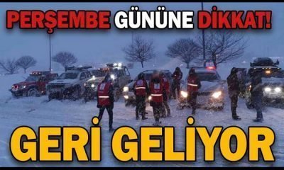 Perşembe günü kar yağışı bekleniyor