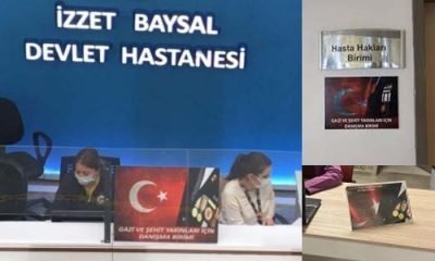 Şehit yakınları ve Gaziler için Hasta Kayıt ve Danışma noktaları kuruldu
