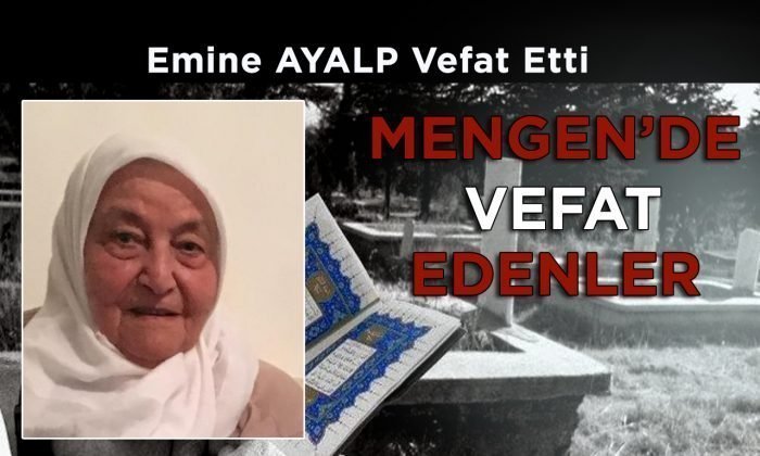 Emine AYALP Vefat Etti