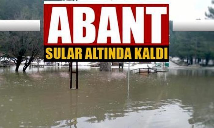 Abant Sular Altında Kaldı