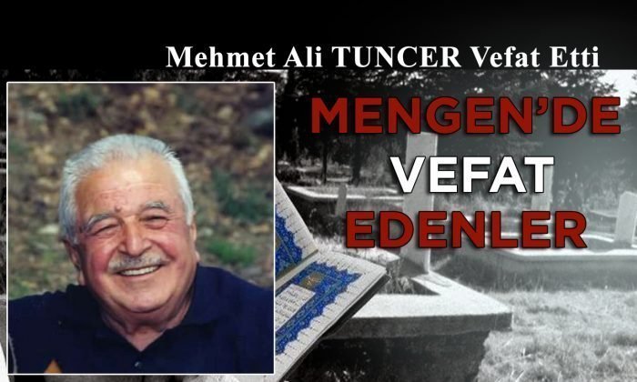 Mehmet Ali TUNCER Vefat Etti