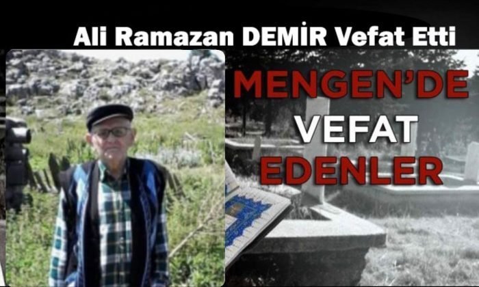 Ali Ramazan DEMİR Vefat Etti